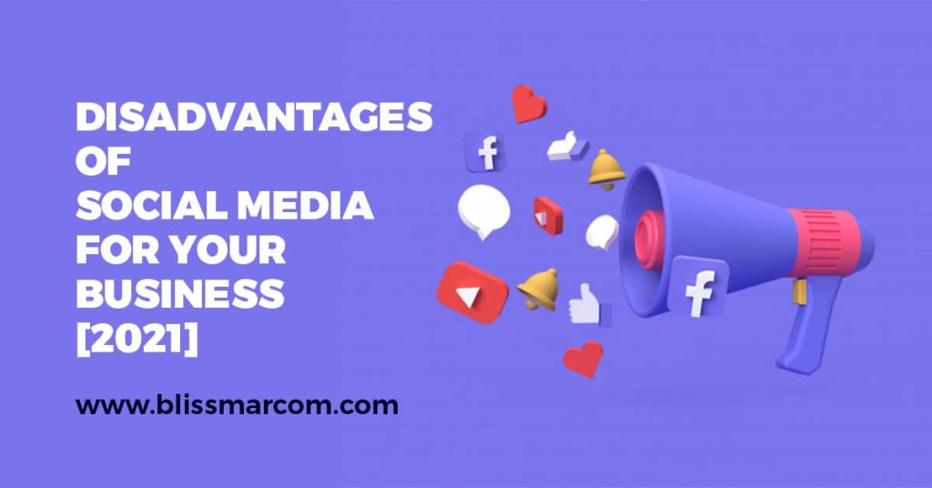 disadvantages of social media